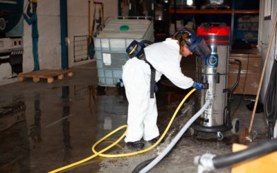 bijzondere schoonmaak met speciale apparatuur