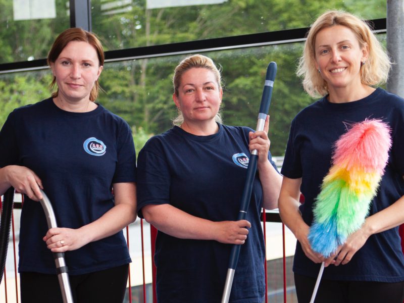 Schoonmakers van 12B Clean