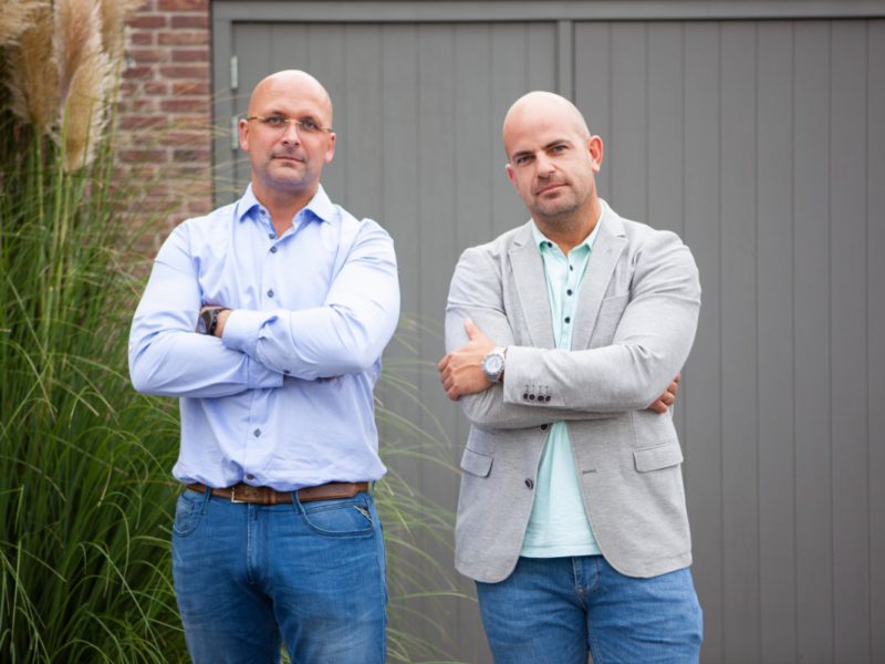 Eigenaren Jack Oosterwaal en Michael de Bruine
