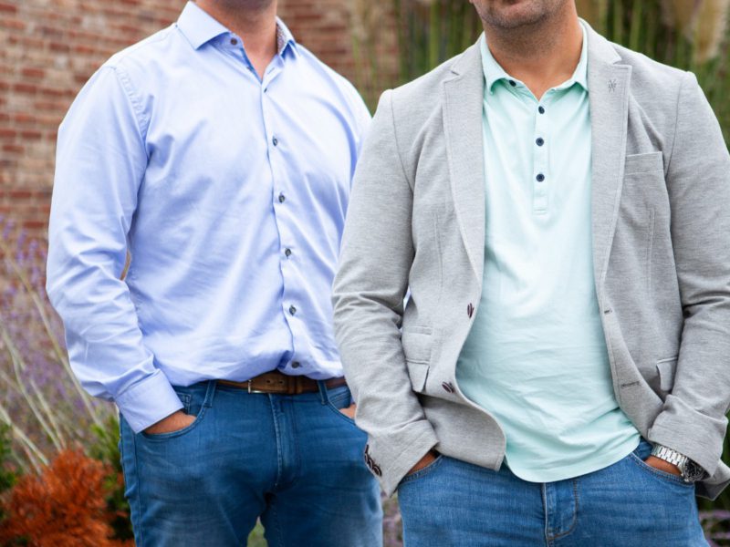 Eigenaren Jack en Michael