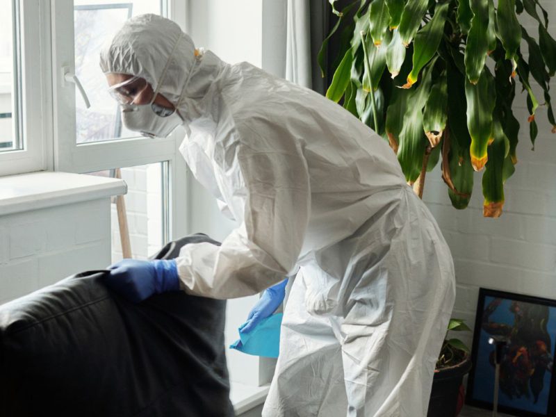 schoonmaken na lijkvinding