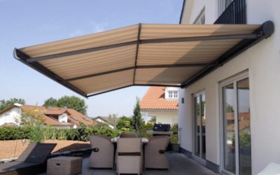 zonnescherm schoonmaken