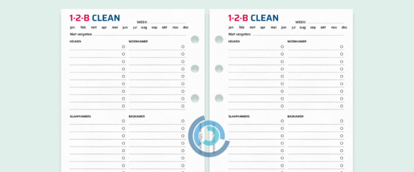 Schoonmaakagenda 12B Clean